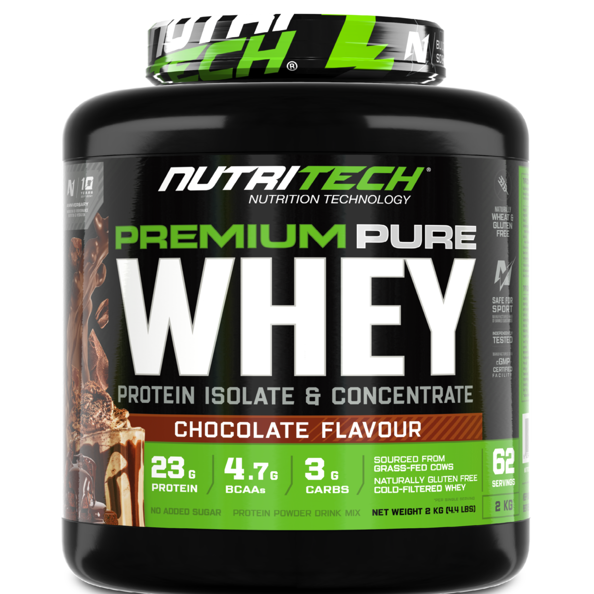 Nutritech Premium Mass 2kg Chocolate